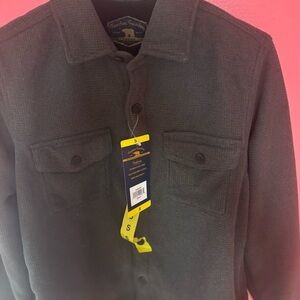 True Freedom Black Lightweight Shirt Jacket